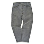 1980's Levi's 40505 FADED BLACK DENIM PANTS... W33 L29