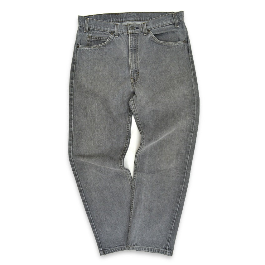 1980's Levi's 40505 FADED BLACK DENIM PANTS... W33 L29