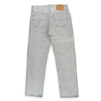1990's Levi's 501 LIGHT GRAY DENIM PANTS... W32 L29