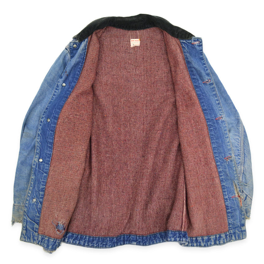 1960's BIGMAC DENIM COVERALL WITH BLANKET JUNK...