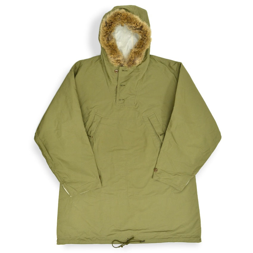 1940's DEADSTOCK USARMY WW2 PARKA, SKI, REVERSIBLE FUR TRIMMED... M