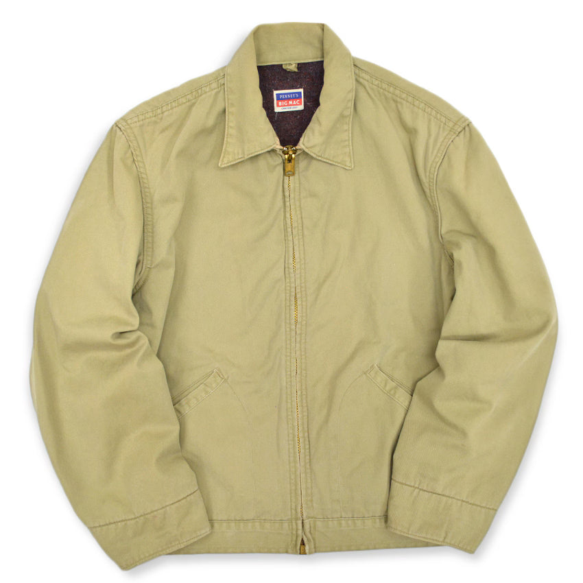 1950's~ BIGMAC PENNEY'S COTTON TWILL WORK JACKET BLANKET...
