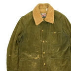 1970's Lee Green Corduroy Boa Lining Coverall...