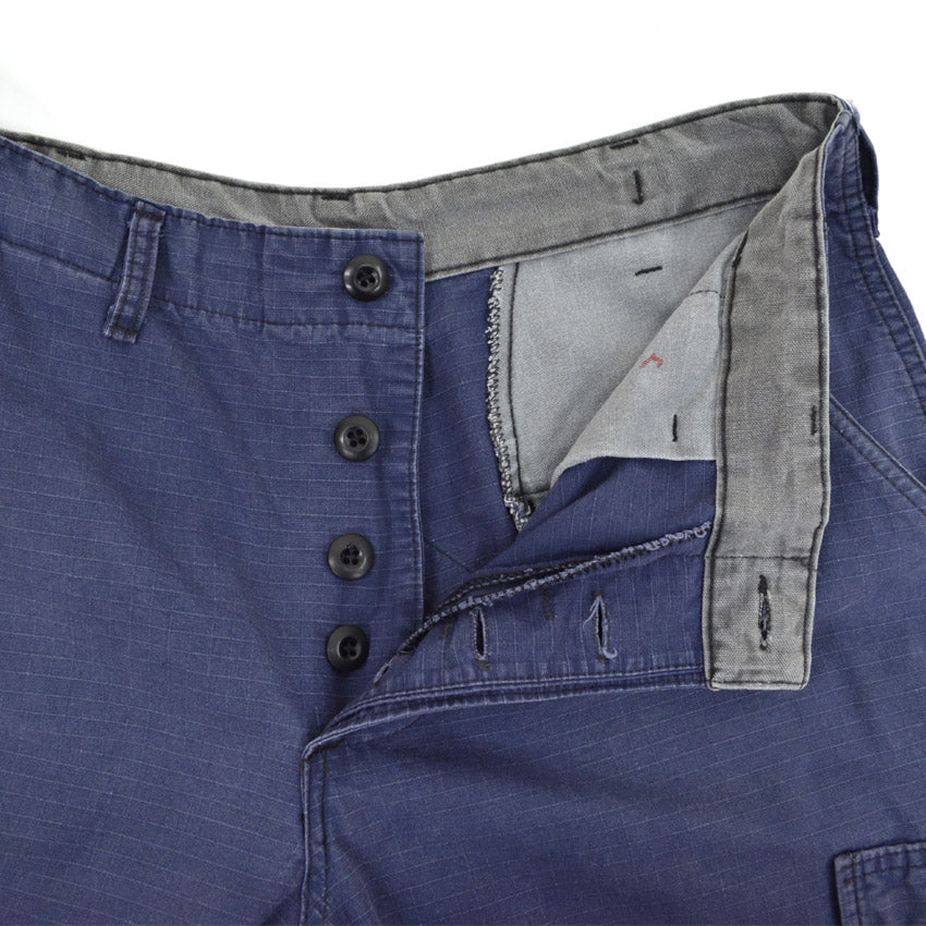 1980's CAMO Distributors Jungle Fatigue Pants Navy... MS
