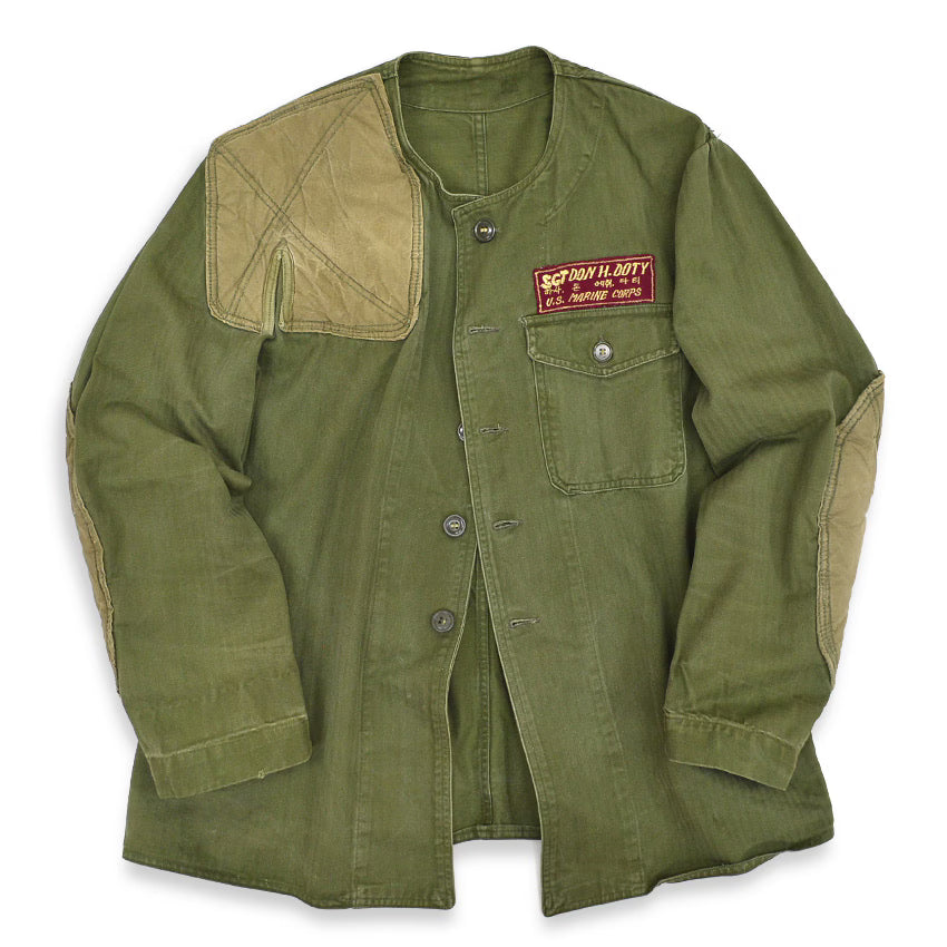 1950's USMC KOREAN WAR HBT SHOOTING JACKET...