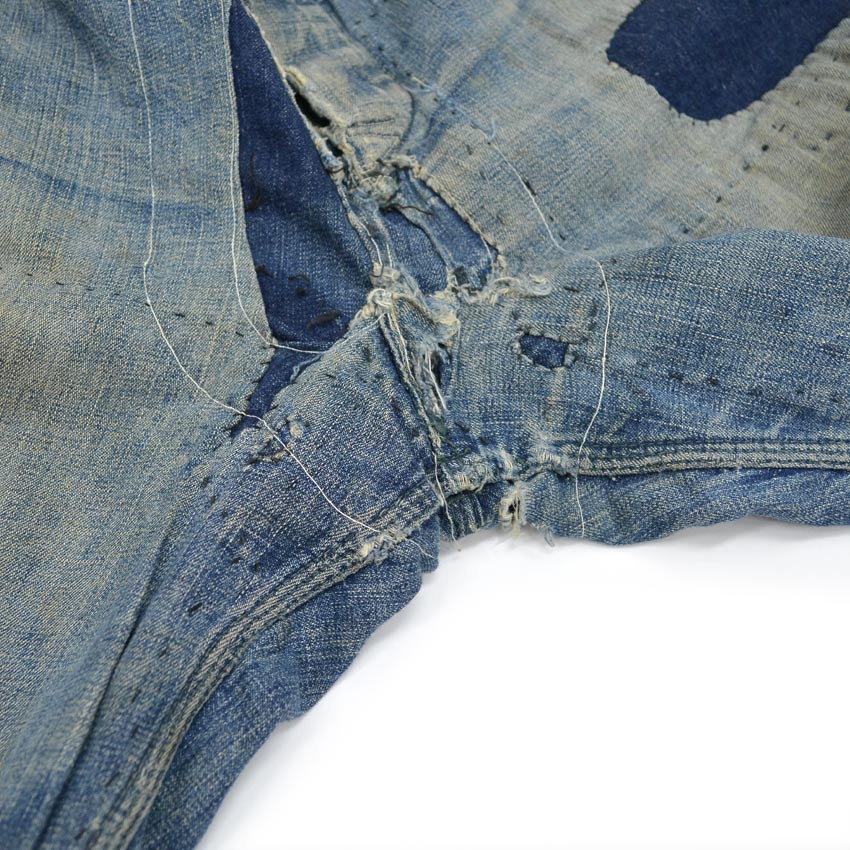 1930's Montgomery Ward Buckle Back Denim Pants... W32 L29.5