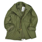 1980's Deadstock USARMY M-65 OD 3RD SCOVILL ZIPPER... SR