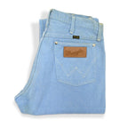 1960's Wrangler 22MWZ Sax Blue Denim Pants... W32 L28