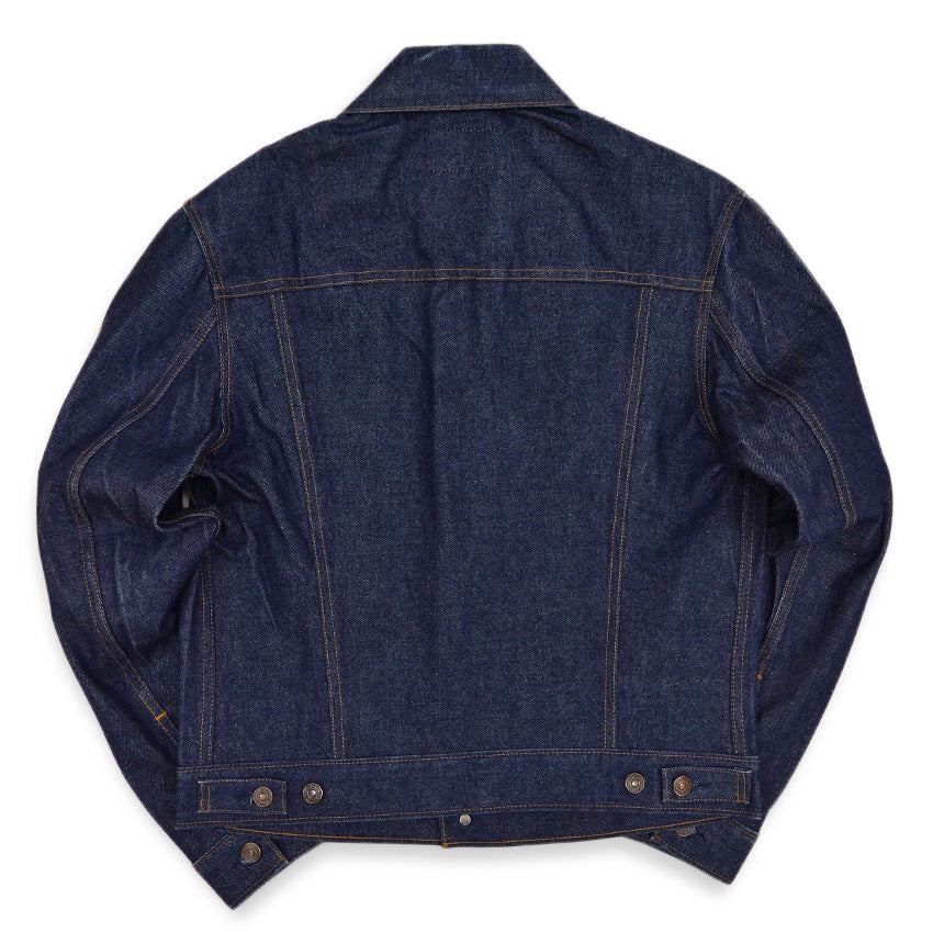 1970's~ Levi's 70506 DENIM JACKET TWO POCKET NO WASH Rare item... 42