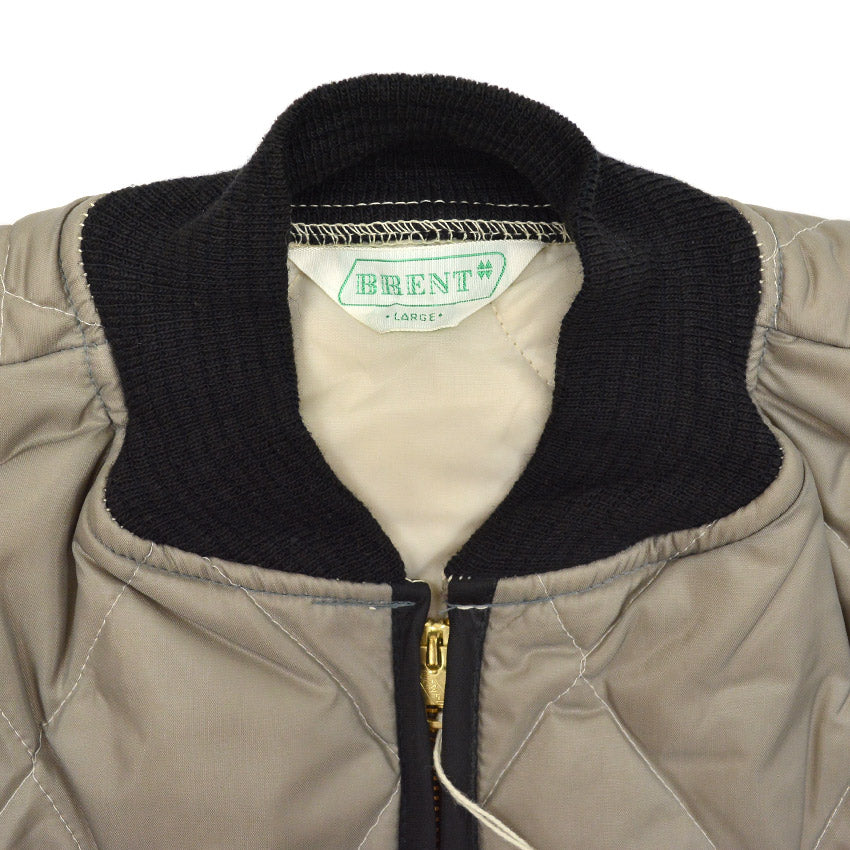 1950's~ DEADSTOCK BRENT QUILTING JACKET & PANTS... LARGE