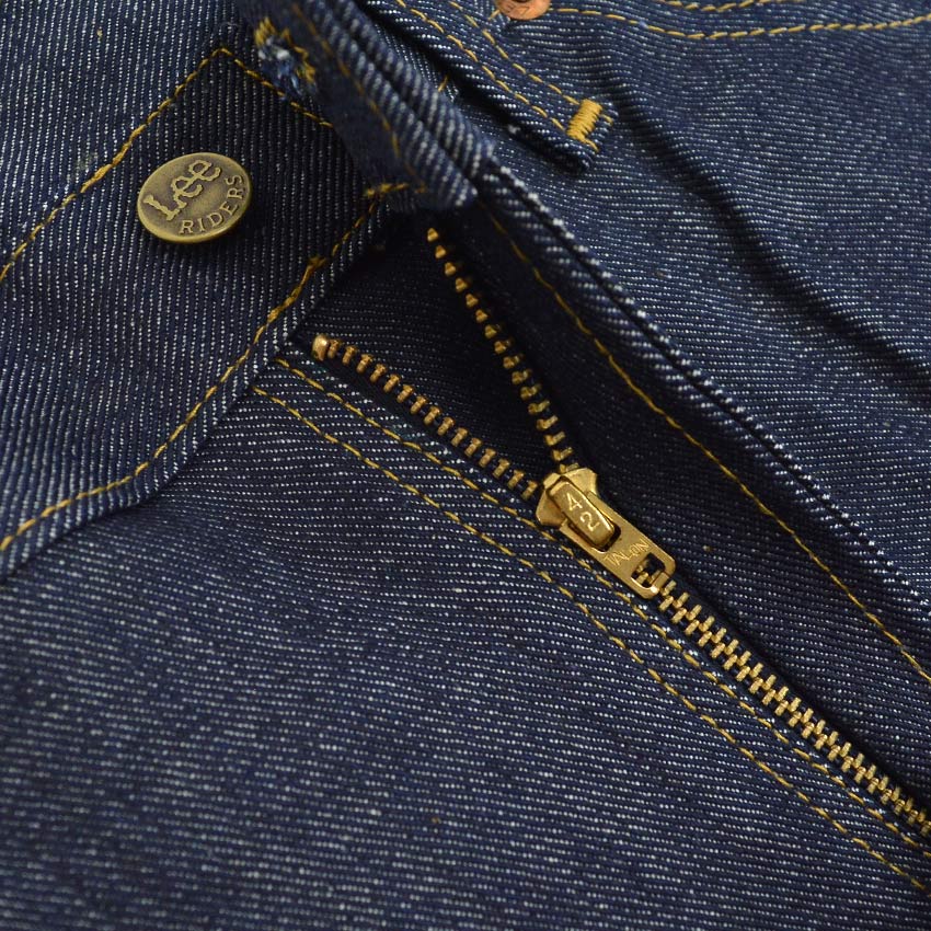1970's DEADSTOCK Lee 200 BOOT CUT DENIM PANTS... W34 L31