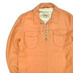 ~1960's MIDWESTERN SPORT TOGS DEERSKIN LEATHER SHIRT... 38