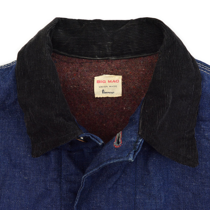 〜1960's BIGMAC DENIM COVERALL WITH BLANKET MINT ... 40