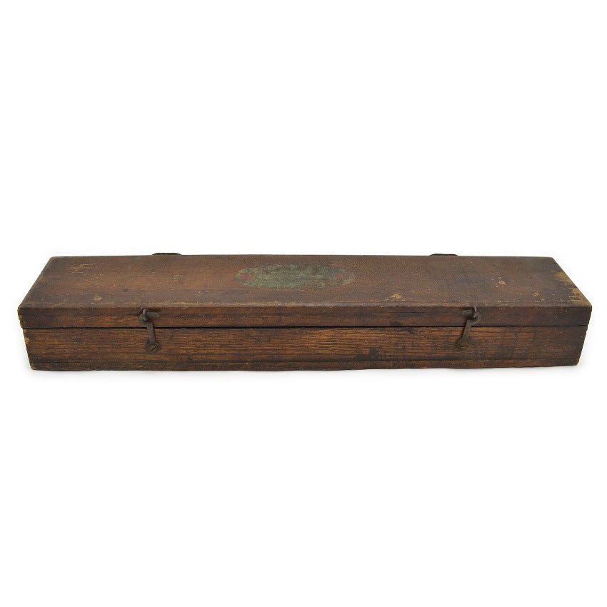 c.1920's BUFFUM TOOL CO. ENGINEERS WOOD TOOL BOX スワスティカ ...