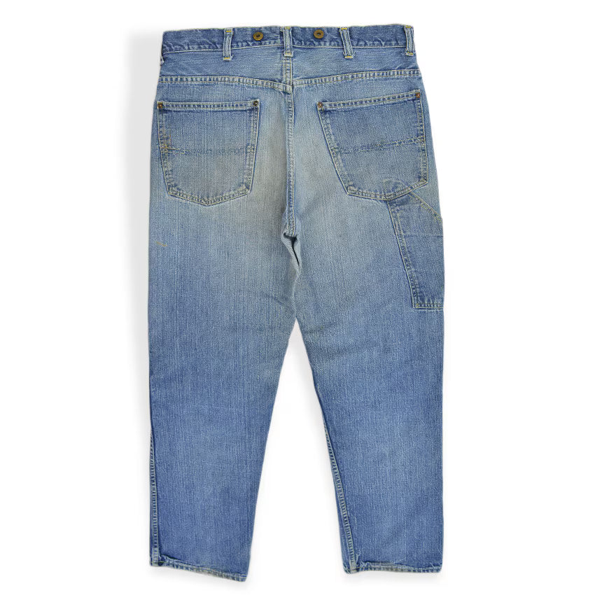 1960's~ BOSS OF THE ROAD BY Lee 77 DENIM PANTS... W34 L31