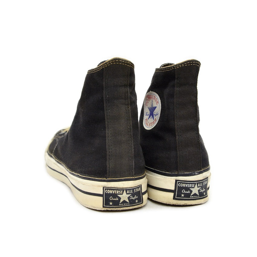 1960's CONVERSE CHUCK TAYLOR HI BLACK 三ツ星  ... 10 1/2