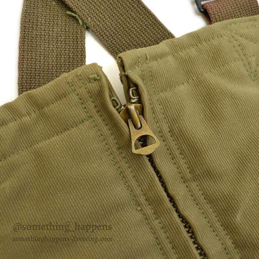 1940's U.S.NAVY NAF 1169-2 AVIATOR GROUND CREW TROUSERS ... MEDIUM