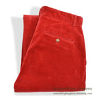 POLO by RALPH LAUREN RED CORDUROY SLACKS... W32 L28