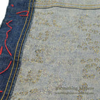 1970's Lee EMBROIDERY DENIM JACKET ... Fits like 44