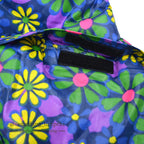 1970's GERRY HIPPIE FLOWER PATTERN ALL OVER PRINT DOWN JACKET...