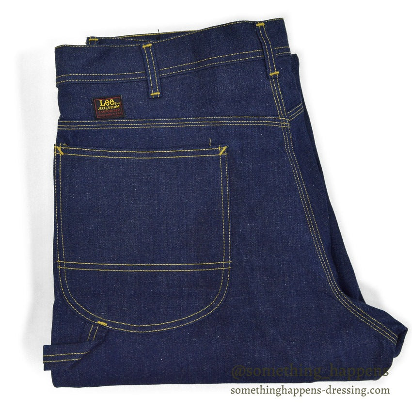 1960's~ DEADSTOCK Lee 191-Z JELT DENIM PAINTER PANTS... W38 L29