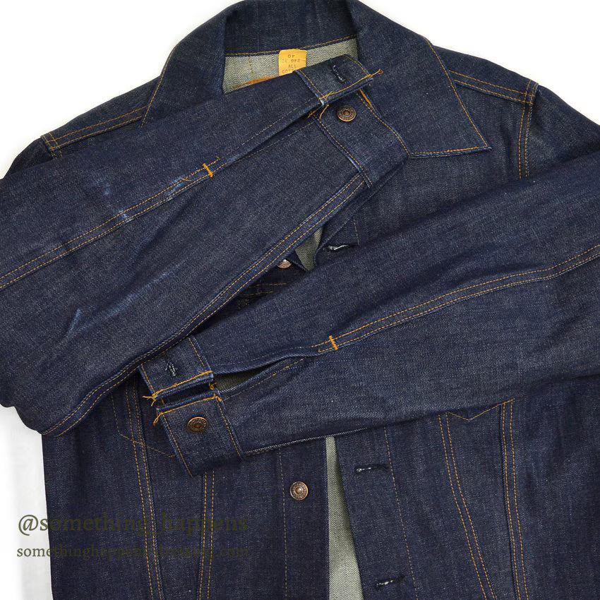 1970's DEADSTOCK Levi's 70505 small-e DENIM JACKET... 40