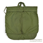 ~1970's USAF BAG, FLYING HELMET, NYLON CAMO LINING ...