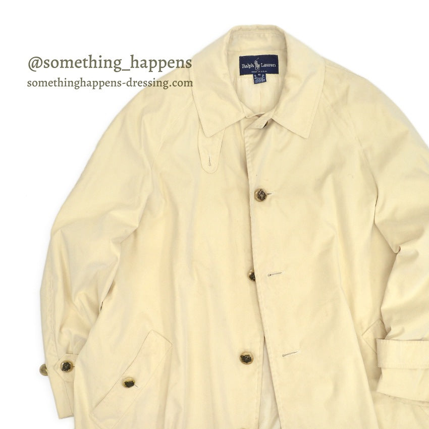 1980's RALPH LAUREN BALMACAAN COAT Made in USA...