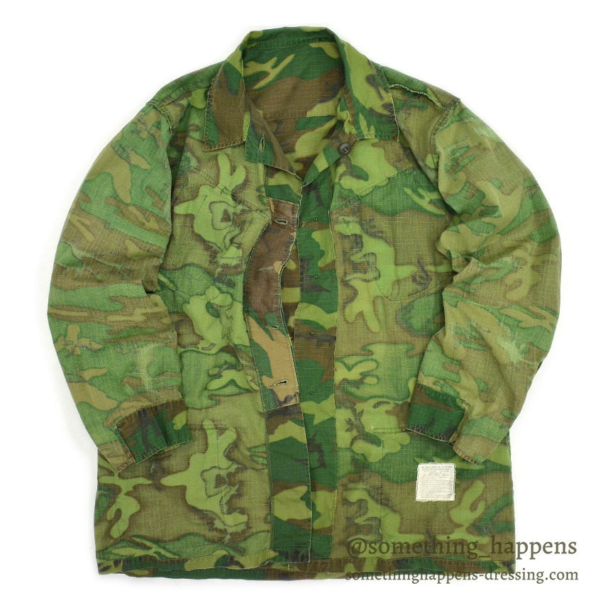 1970's USMC ERDL JUNGLE FATIGUE JACKET MIX LEAF... MR