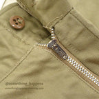 1960's USARMY TROUSERS, MEN'S, COTTON UT 8.2 OZ. KAHKI SH-1 ... W31/L30