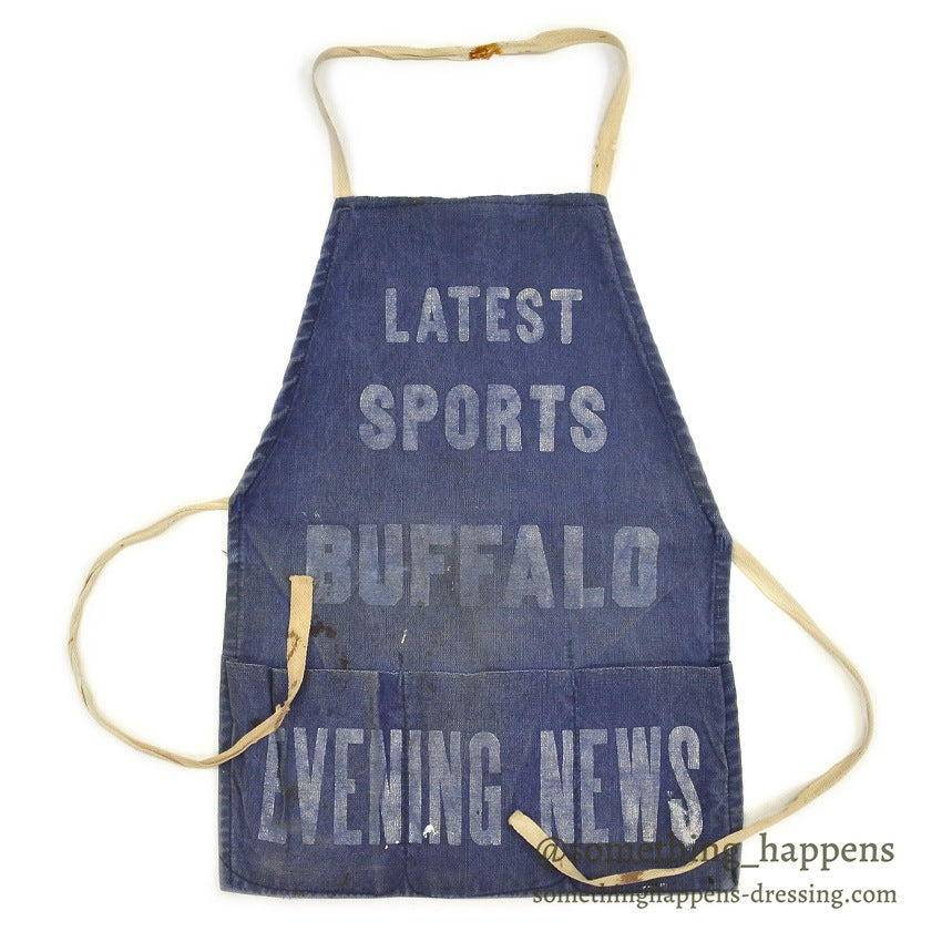 1950's〜 BUFFALO EVENING NEWS CANVAS APRON ...
