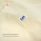 1970s DEADSTOCK Lee Off-white Overalls... W42/L30