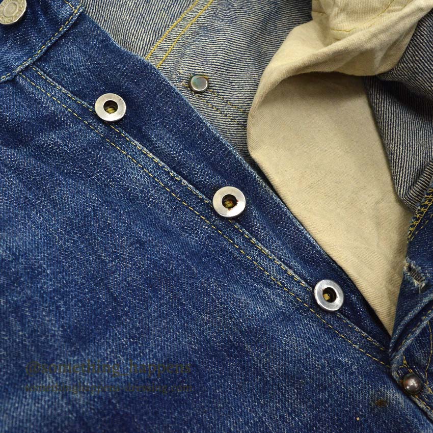 1940's JCPCO FOREMOST WW2 DENIM PANTS...W30/L33