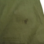 1940's USNAVY WW2 RAIN BIB OVERALL STENCIL... MEDIUM