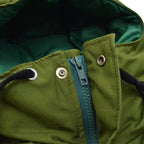 1970's 10X OLIVE GREEN HUNTING DOWN COAT...S
