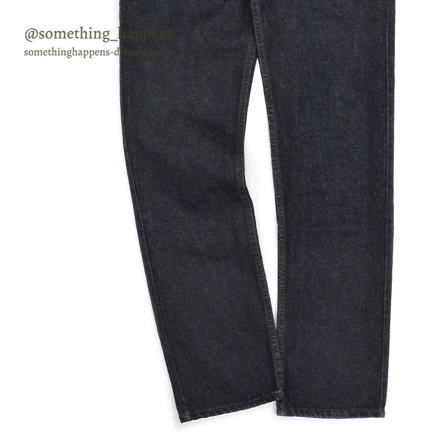 1980's Levi's 509 BLACK DENIM PANTS...W31/L34