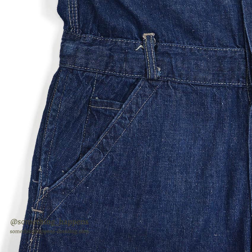 1950's HERCULES NATION-ALLS DENIM WORK COVERALL...