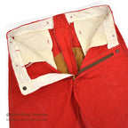 1950's BROWN'S BEACH RED DUCK HUNTING PANTS... W34/L28