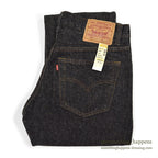 1990's DEADSTOCK Levi's 501 BLACK DENIM PANTS... W31 L30