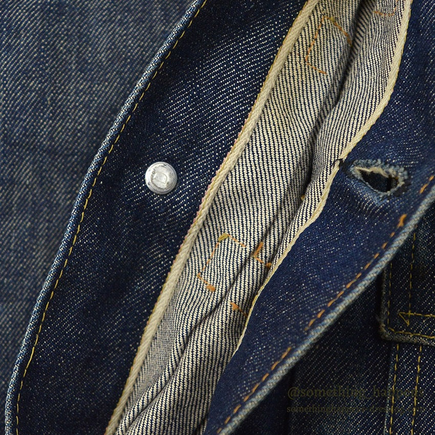 1950's PENNEY'S FOREMOST DENIM JACKET ONE WASH... 36