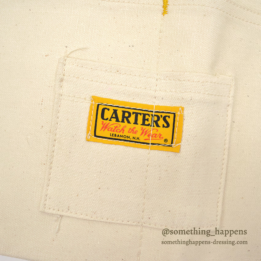 1950's DEADSTOCK CARTER'S CANVAS TOOL & NAIL APRON...
