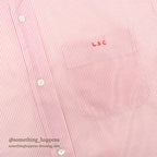 1960's~ Helen SOUTH VIETNAM SOUVENIR S/S SHIRT RED STRIPE ...