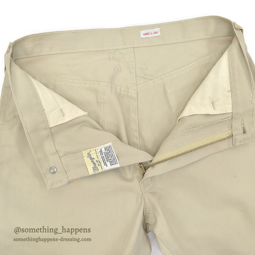 ~1970's WRANGLER 77MWZ TAPERED PANTS ... W32/L30