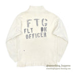 1970's U.S.NAVY FLIGHT DECK CREWMAN'S JERSEY STENCIL ... LARGE