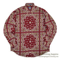 1990's GANT SALTY DOG BANDANA PATTERN B/D SHIRT...M