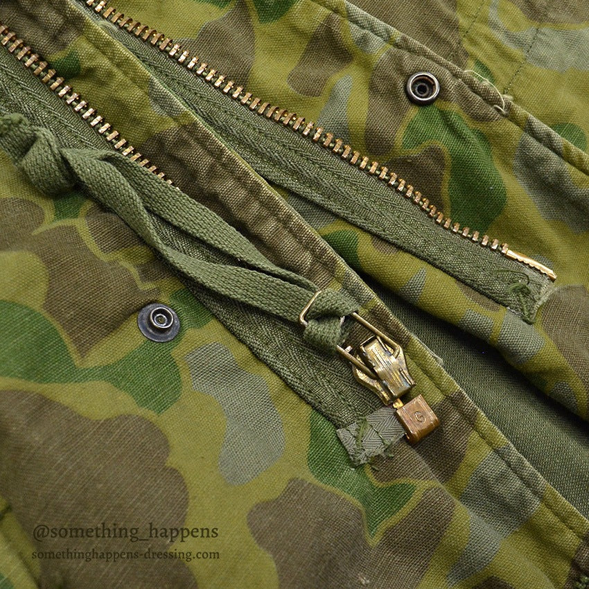 1970's M-65 DUCK HUNTER CAMO JACKET CIVILIAN...