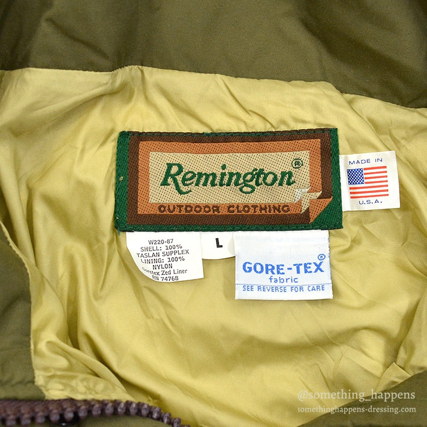 ~1990's DEADSTOCK REMINGTON ULTIMATE CLIMATE JACKET LODEN 1 ... L