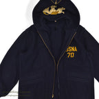 1960's USNAVAL ACADEMY CADET COAT WITH FLOCKY PATCH... M