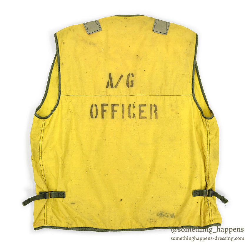 1960's U.S.NAVY AIRCRAFT FLIGHT DECK PRESERVER VEST TYPE, MARK1 ... LARGE
