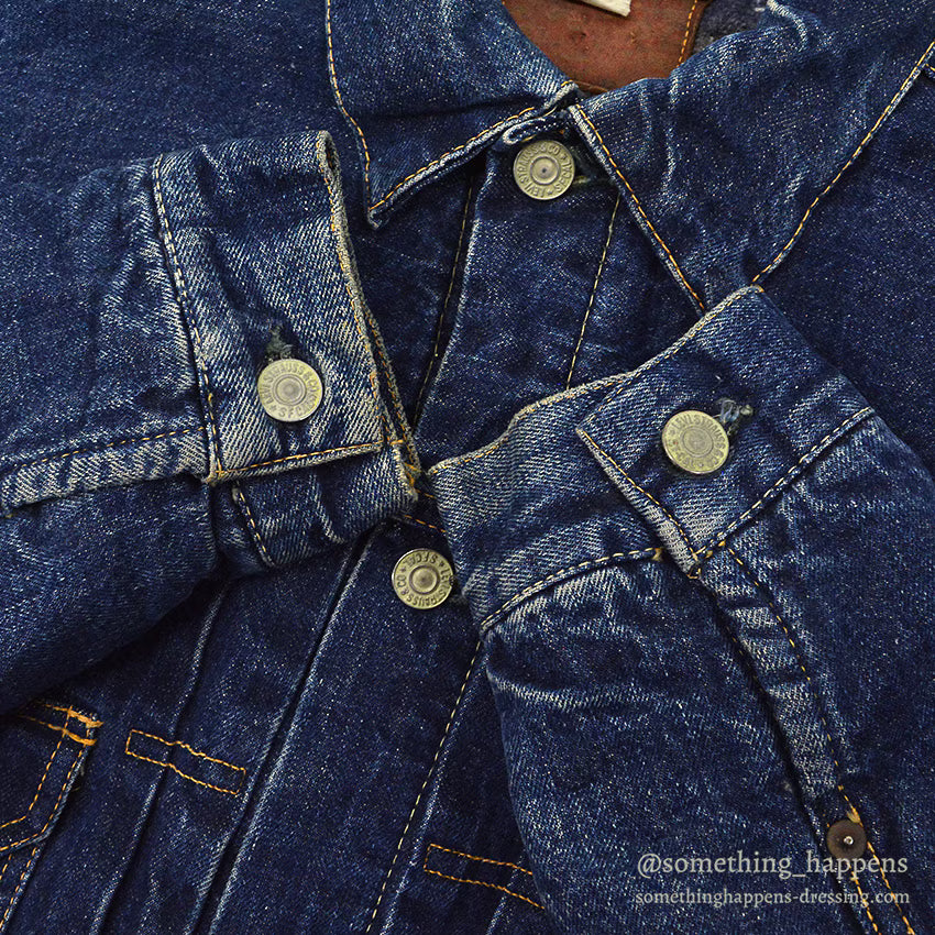 1950's LEVI'S 517XX TYPE2 BLANKET DENIM JACKET ... 42